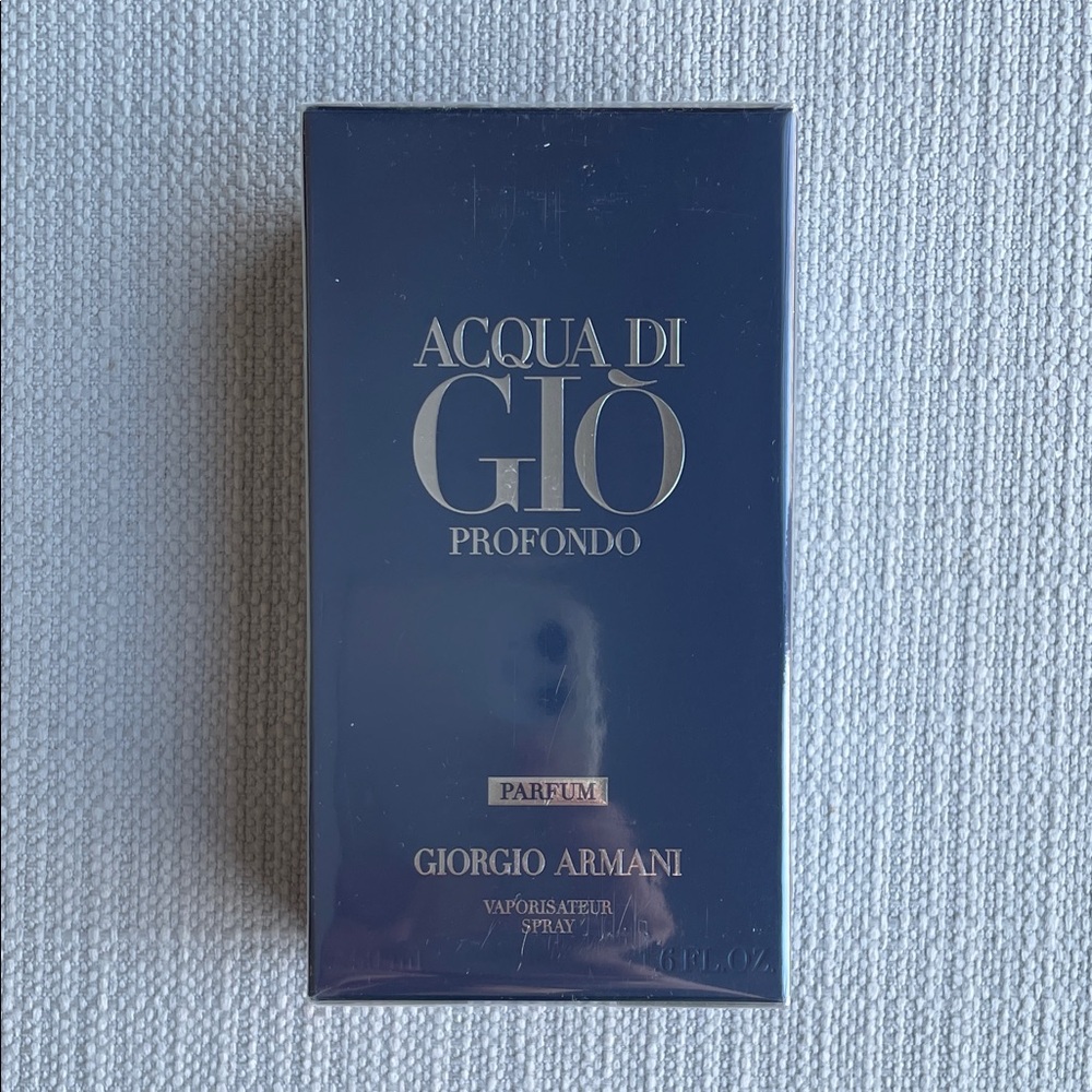 Giorgio Armani Men's Acqua di Gio Profondo Fragrance 1.6oz sealed authentic - Picture 3 of 12